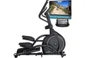 Skandika Crosstrainer Carbon P30-S Touchscreen, Ellipsentrainer für zuhause, bis 150 kg, mit Steigung, Bluetooth, App kompatibel, 32 Widerstandsstufen
