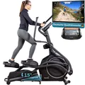Skandika Crosstrainer Carbon P30-S Touchscreen Ellipsentrainer Steigung bis 15°