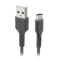 SBS USB-/USB-C-Kabel 1.5m schwarz TECABLEMICROC15K Daten- und Ladekabel