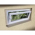 Meeth Wohnraumfenster, Gesamtbreite x Gesamthöhe: 60 x 40 cm, 1-flügelig, Dreh-Kipp - weiss
