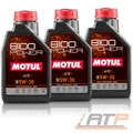 3x MOTUL 1 L LITER 8100 POWER 5W-30 MOTOR-ÖL MOTORENÖL VOLLSYNTHETISCH