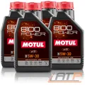 4x MOTUL 1 L LITER 8100 POWER 5W-30 MOTOR-ÖL MOTORENÖL VOLLSYNTHETISCH