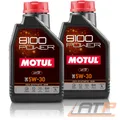 2x MOTUL 1 L LITER 8100 POWER 5W-30 MOTOR-ÖL MOTORENÖL VOLLSYNTHETISCH