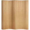 Homestyle4u Paravent Raumteiler in Braun 250x200 cm 302