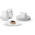 Noblesse - Villeroy & Boch Group Kaffeeservice 18tlg Porzellan Weiß