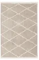 Tesso Living Hochflor-Teppich BLAKE Shaggy Teppich Wohnzimmer Rauten Design, rechteckig, Höhe: 30 mm, Langflor, skandinavisches Design, gemütlich strapazierfähig, langlebig