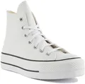 Converse Chuck Taylor All Star 561676 Lift Trainers Weiß Damen EU 36-42