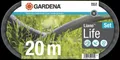 Gardena Textilschlauch Liano™ Life 20 m Set Gartenschlauch Balkonbewässerung