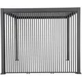 Pergola-Lamellenwand ca. 113x240 cm Anthrazit