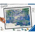 Ravensburger Malen nach Zahlen CreArt, ART Collection, Waterlilies (Monet), Made in Europe bunt
