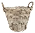 Pflanzkorb Pflanzkübel Übertopf Blumentopf Rattan mit Innenfolie Laursen 3784-00
