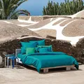 Bassetti Mako-Satin Bettwäsche Uni Bettbezug einzeln 155x220 cm | coralle-R7 - rot
