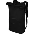 Roll Top Rucksack HYBRID 31l Fahrradrucksack wasserabweisend - Schwarz