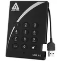 Aegis Padlock 3.0 - Extern Festplatte - 2TB - Schwarz