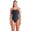 Arena Badeanzug W ARENA SOLID SWIMSUIT LIGHTDROP BACK B schwarz 38