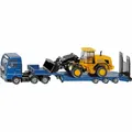 SIKU 1790 MAN LKW mit Tieflader und JCB Radlader