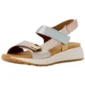 Gabor Gabor Sandalen Nappaleder Keilsandalette beige 41 EU (7,5 UK)