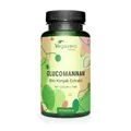 Bio Glucomannan Kapseln | 4000 mg Tagesdosis | für Gewichtsabnahme* | Mit Chrom und Zink aus Pflanzenextrakten | Deutsche Produktion von Vegavero | Konjakwurzelextrakt | 90 Stück