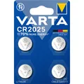 Varta CR2025 (4 Stk., CR2025, 160 mAh) (06025 101 404)