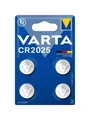 VARTA CR2025 Lithium Coin 4 Pack
