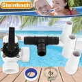 Steinbach Bypass Adapter für Pool Solarkollektor Poolheizung Schwimmbad Heizung
