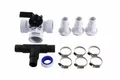 Bypass Set Adapter Pool Steinbach Pool Poolheizung Solarkollektor 3 Wegenventil