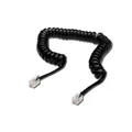 ASSMANN Modularkabel Spiral-Telefon-Anschlusskabel 2m RJ10 4P4C AK-460101-020-S