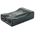 Schwaiger HDMI-SCART-Konverter (480i/576i) HDMI-Adapter, HDMI Eingang, SCART Ausgang, schwarz