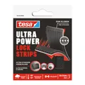 tesa® Ultra Power Lock Strips, Klettband, bis 4 kg, 50mm x 25mm x 4 mm