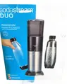 SodaStream DUO Wassersprudler Titan Trinkwassersprudler