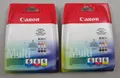2x OVP Multipack Canon BCI-6 C M Y, 4706A029