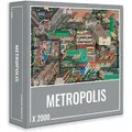 CLOUDBERRIES Puzzle Puzzle Metropolis 2000 Teile, Puzzleteile