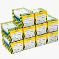 Jet-Fast Universalschrauben Set 1.700 tlg. – Heimwerker & Profi Schraubenset - Spanplattenschrauben & Holzschrauben mit Senkkopf, Mehrfachgewinde, vielseitiger TX-Antrieb & Selbstbohrspitze