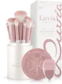 Luvia Cosmetics Kosmetikpinsel-Set PRIME VEGAN CANDY, 10 tlg., für Foundation, Puder, Blush, Highlighter & präzise Eye-Looks