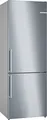 Bosch KGN49VICT Serie 4 Kühl-Gefrier-Kombination, 203 x 70 cm, 313 L Kühlen & 127 Gefrieren, VitaFresh XXL längere Frische, LED-Beleuchtung gleichmäßige Ausleuchtung