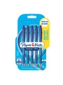 Paper Mate Flexgrip Ultra-Druckkugelschreiber | mittlere Spitze (1,0 mm) | blaue Tinte | 5 Stück