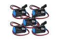 vhbw Batterie Ersatz für Siemens 6ES5980-0MB11, 575332TA, 146881, 575332 Akku Batterie Li-MnO2 900 mAh (3 V, 5 St), Leistungsfähige Ersatz-Batterie für Industrie Controller