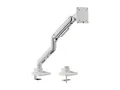 Equip Befestigungskit (Kabeldurchführungsklemme, Schrauben, Klemmhalterung, Tisch-Montagearm) - Gasfeder - für LCD-Display / Curved LCD-Display - schwerlast - Kunststoff, stainless steel, Aluminium - weiß - Bildschirmgröße: 43.2-124.5 cm (17"-49")