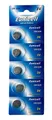 5 x CR1225 3V Lithium Knopfzelle 48 mAh (1 Blistercard a 5 Batterien) EINWEG Markenware Eunicell