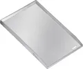 BBQ-Toro Edelstahl Grillplatte, 34 x 48 cm, BBQ Plancha, Grillblech, Grillpfanne, Grillschale