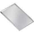 BBQ-Toro Edelstahl Grillplatte | 34 x 48 cm | BBQ Plancha, Grillplancha | Rechteckig, Universal und Massiv | Grillblech für Holzkohle und Gas, Grillzubehör, Grillpfanne, Grillschale