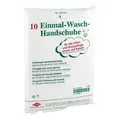WASCHHANDSCHUHE Einmal 10 St