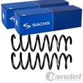 2X SACHS FAHRWERKSFEDERN VORNE PASSEND FÜR BMW 5 LINKS+RECHTS