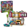 LEGO Friends Andrea Moderne Villa (42639); baubares viergeschossiges Spielzeughaus mit 11 Figuren; Bauset für Mädchen und Jungen; Geschenkidee für Jugendliche
