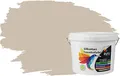 RyFo Colors Silikonharz Fassadenfarbe Lotuseffekt Trend Sandbeige 3l - bunte Fassadenfarbe, weitere Braun Farbtöne und Größen erhältlich, Deckkraft Klasse 1