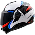 Ls2 Ff910 Advant Ii Triple Weiss/Blau/Rot L