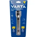 Varta LED Taschenlampe Aluminium Light 55lm, inkl. 2x Batterie Baby C, Retail Blister