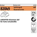 Lindapter Klemme R 82049 AAF M 20 Sphäroguss feuerverzinkt (820490200200000)
