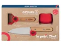 Opinel Le petit Chef Küchenmesser-Set Kochmesser Fingerschutz Sparschäler Kinder
