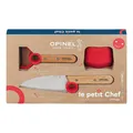Opinel Küchenmesserset LE PETIT CHEF Kinder-Küchenmesser Set 3-teilig Kochmesser